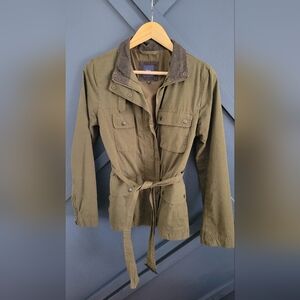 GAP Women's Khaki Utility Jacket